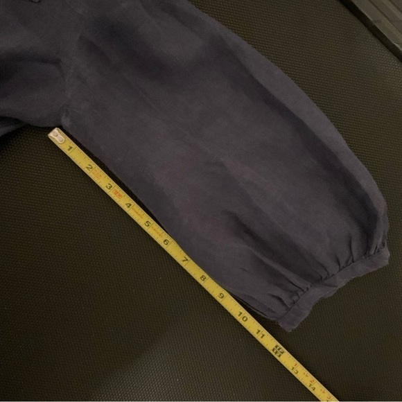 Monoreno Lagenlook Boho 100% Linen Shirt Dress Medium - Picture 8 of 15